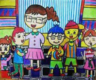 教师节儿童画：欣慰的事情 教师节感言