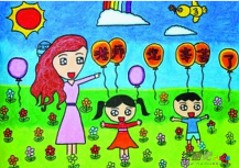 教师节儿童画：几经风雨，几度寒暑