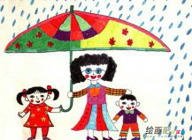 教师节儿童画：崇高的职业