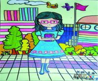 教师节儿童画：感恩有你