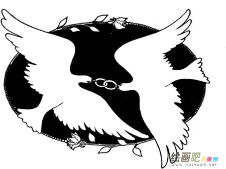和平鸽简笔画:和平是人们心中的渴望 和平鸽简笔画:和平是人们心中的渴望