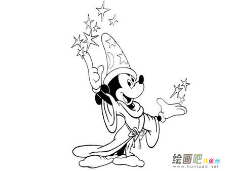 动漫人物简笔画：迪士尼动画