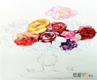 水彩画：艺术创作活动的一种形式,