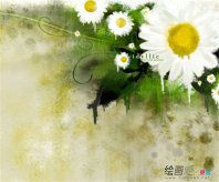 水彩画：借水彩笔