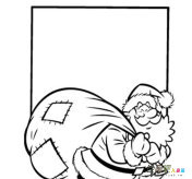 圣诞老人简笔画：送上礼物的神秘人物