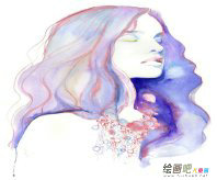 水彩画：虚虚实实，自然有趣