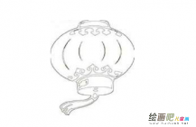 灯笼简笔画：做灯笼