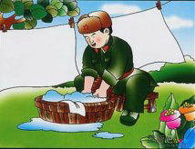 雷锋简笔画：我是一名军人