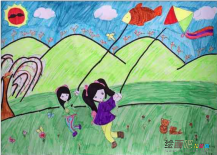 儿童画春天：春天在哪里