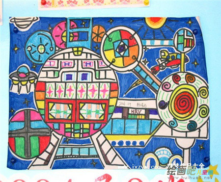 儿童科幻画:儿童科技馆真有趣 儿童科幻画:儿童科技馆真有趣