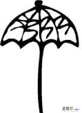 雨伞简笔画：雨伞下的温暖