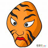 脸谱简笔画：中国戏曲脸谱的各种颜色