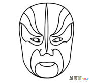 脸谱简笔画：看懂脸谱的谱式