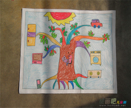 儿童科幻画:未来,我还是一个平凡的人 儿童科幻画:未来,我还是一个平凡的人