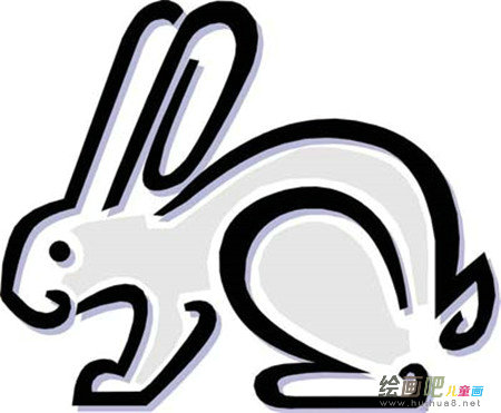 兔子简笔画 兔子简笔画