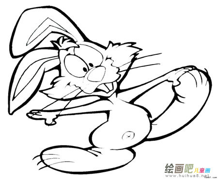 兔子简笔画:谢谢你!小白兔 兔子简笔画:谢谢你!小白兔