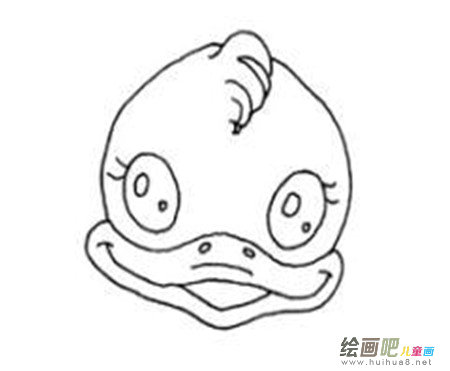 小鸭子简笔画:可爱的小鸭子 小鸭子简笔画:可爱的小鸭子