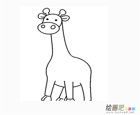 长颈鹿简笔画:长颈鹿简笔画 长颈鹿简笔画:长颈鹿简笔画