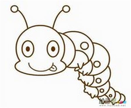 毛毛虫简笔画:毛毛虫,我的最爱 毛毛虫简笔画:毛毛虫,我的最爱