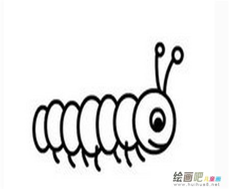 毛毛虫简笔画:我是一只毛毛虫 毛毛虫简笔画:我是一只毛毛虫