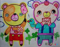 庆六一儿童画：阳光天使 快乐六一