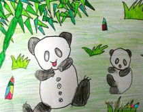 庆六一儿童画：花蕾是你的年华2017