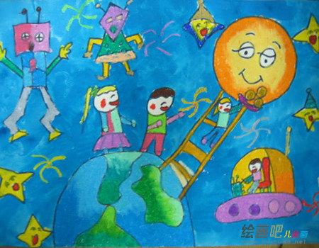 庆六一儿童画