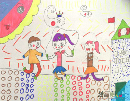 庆六一儿童画