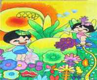 庆六一儿童画：六一珍藏