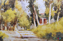 水彩画：水彩画特殊技法详解