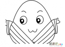 粽子简笔画：端午味道