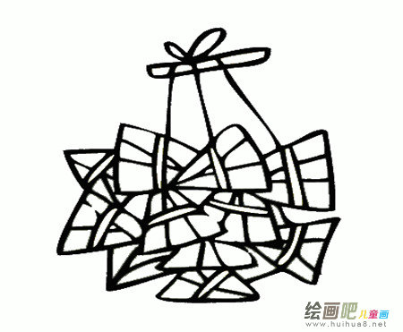 粽子简笔画 粽子简笔画