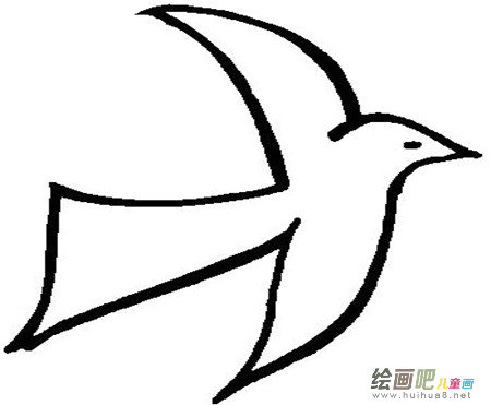 和平鸽简笔画:我想化作和平鸽 和平鸽简笔画:我想化作和平鸽