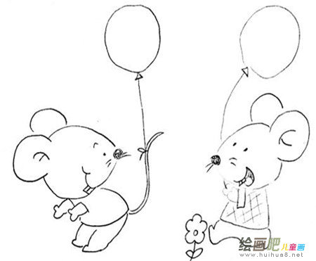 小老鼠简笔画:可爱的苍鼠 小老鼠简笔画:可爱的苍鼠