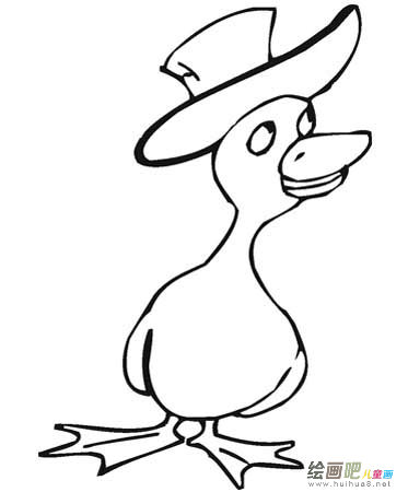 小鸭子简笔画 小鸭子简笔画