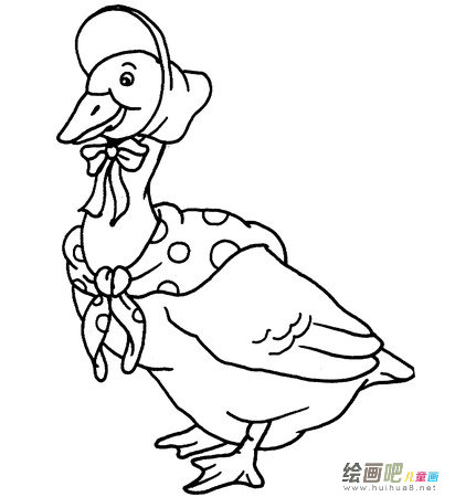 小鸭子简笔画 小鸭子简笔画