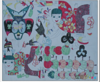 庆国庆儿童画：我的祖国儿童画