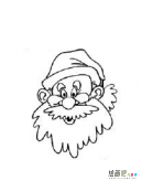 圣诞老人简笔画：特殊的圣诞礼物