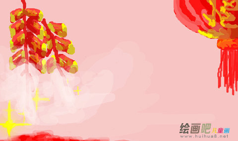 鞭炮简笔画 鞭炮简笔画