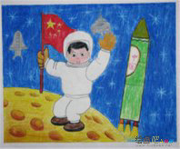 庆六一儿童画：我们自己庆六一儿童节