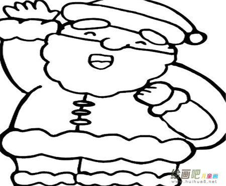 圣诞老人简笔画：圣诞老人的传说