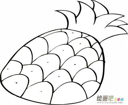 水果简笔画：一篮水果的故事