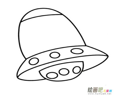 宇宙飞船简笔画：未来的宇宙飞船的想象