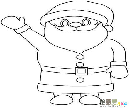 圣诞老人简笔画:欧洲神话中的圣诞老人 圣诞老人简笔画:欧洲神话中的圣诞老人
