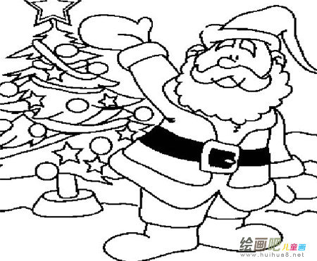 圣诞树简笔画:制作圣诞树和花环的活动 圣诞树简笔画:制作圣诞树和花环的活动