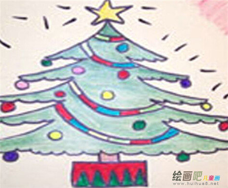 圣诞树简笔画：圣诞树读后感