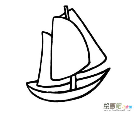 帆船简笔画:帆船的故事 帆船简笔画:帆船的故事