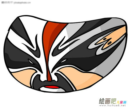 脸谱简笔画:“形象”外的“面具” 脸谱简笔画:“形象”外的“面具”