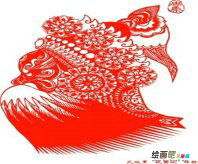 剪纸图案大全：民间剪纸的构架