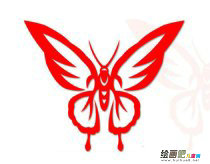 剪纸图案大全：蝴蝶